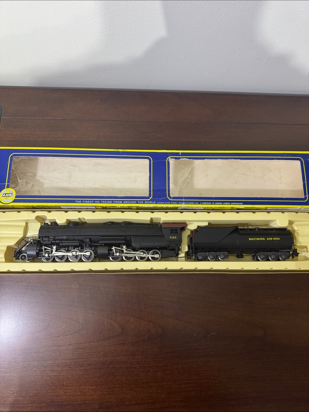 AHM Baltimore & Ohio 2-8-8-0 HO Scale Mallet Steam Locomotive 5093-02 (New)